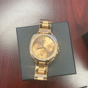 Coach Gold Luxury Watch
